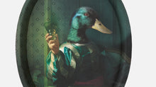 Charger l&#39;image dans la galerie, Plateau oval Achille représentant un canard - Ibride
