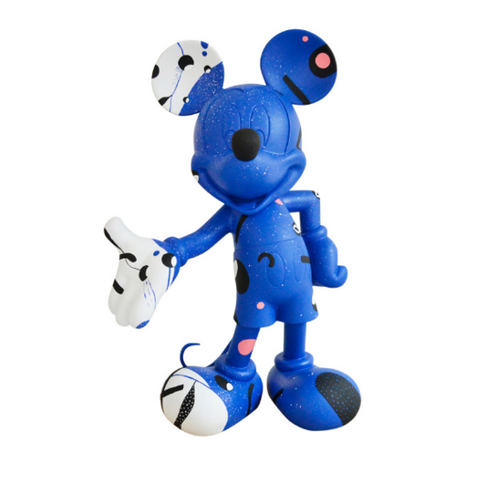 Mickey Comisc Bleu - Figurine en ABS 30cm par Thomas Dariel - Leblon Delienne