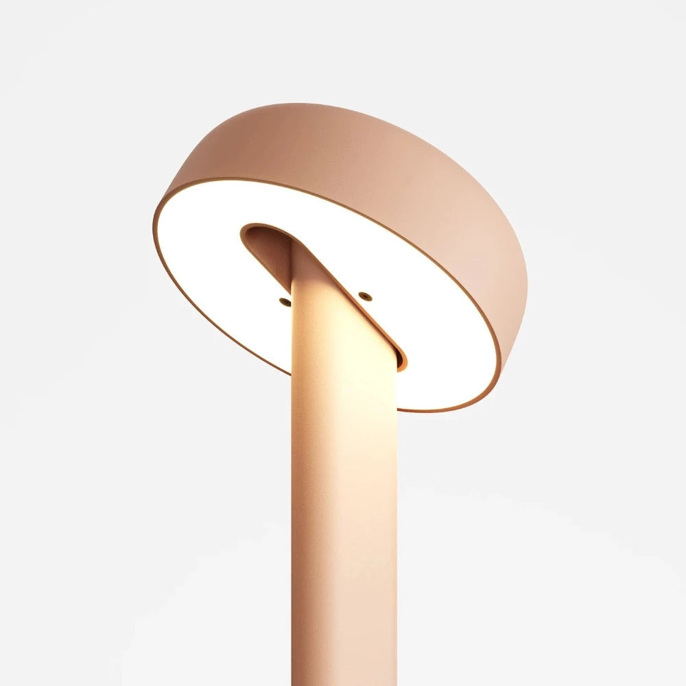 Rose Cendré - Lampe à Poser avec tête modulable - Tiptoe