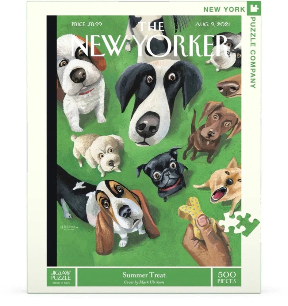 Summer Treat - Puzzle 1000 pièces the New Yorker 9 aout 2021 - New york Puzzle company