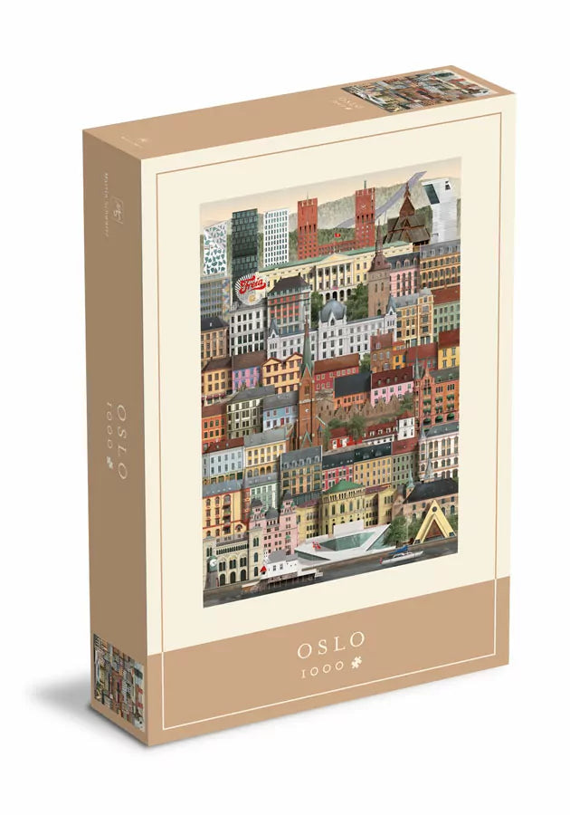 Oslo - Puzzle 1000 pièces Martin Schwartz 