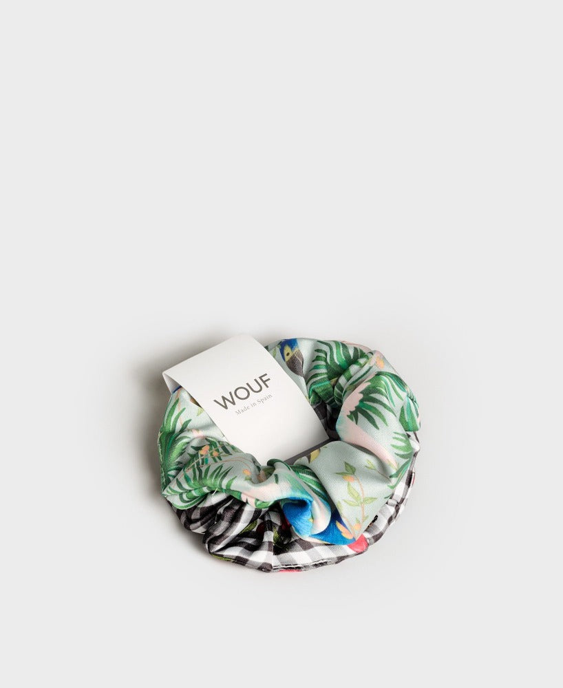 Abril et Maya - Set de 2 Chouchous en satin - Wouf