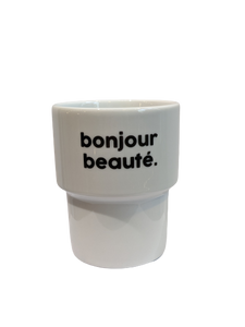 Bonjour Beauté - Gobelet en porcelaine - Félicie Aussi