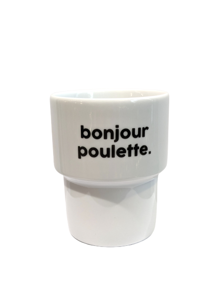 Bonjour Poulette - Gobelet en porcelaine - Félicie Aussi