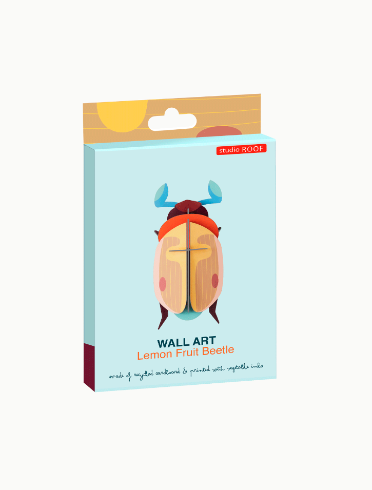 Scarabée Lemon Fruit - Décoration Murale - Studio Roof