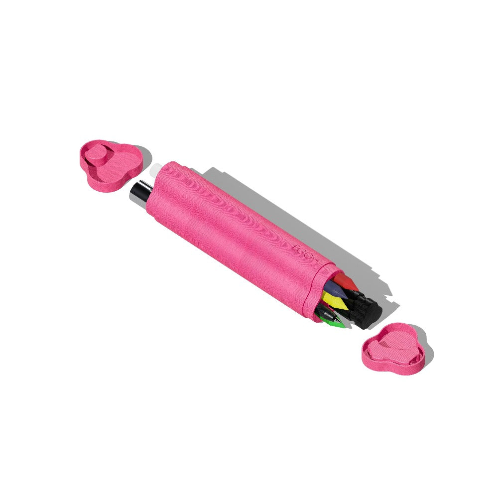 Triloby Me Rose - étui en graphène jaune avec CENTO3.E + accessoires - EGO.M