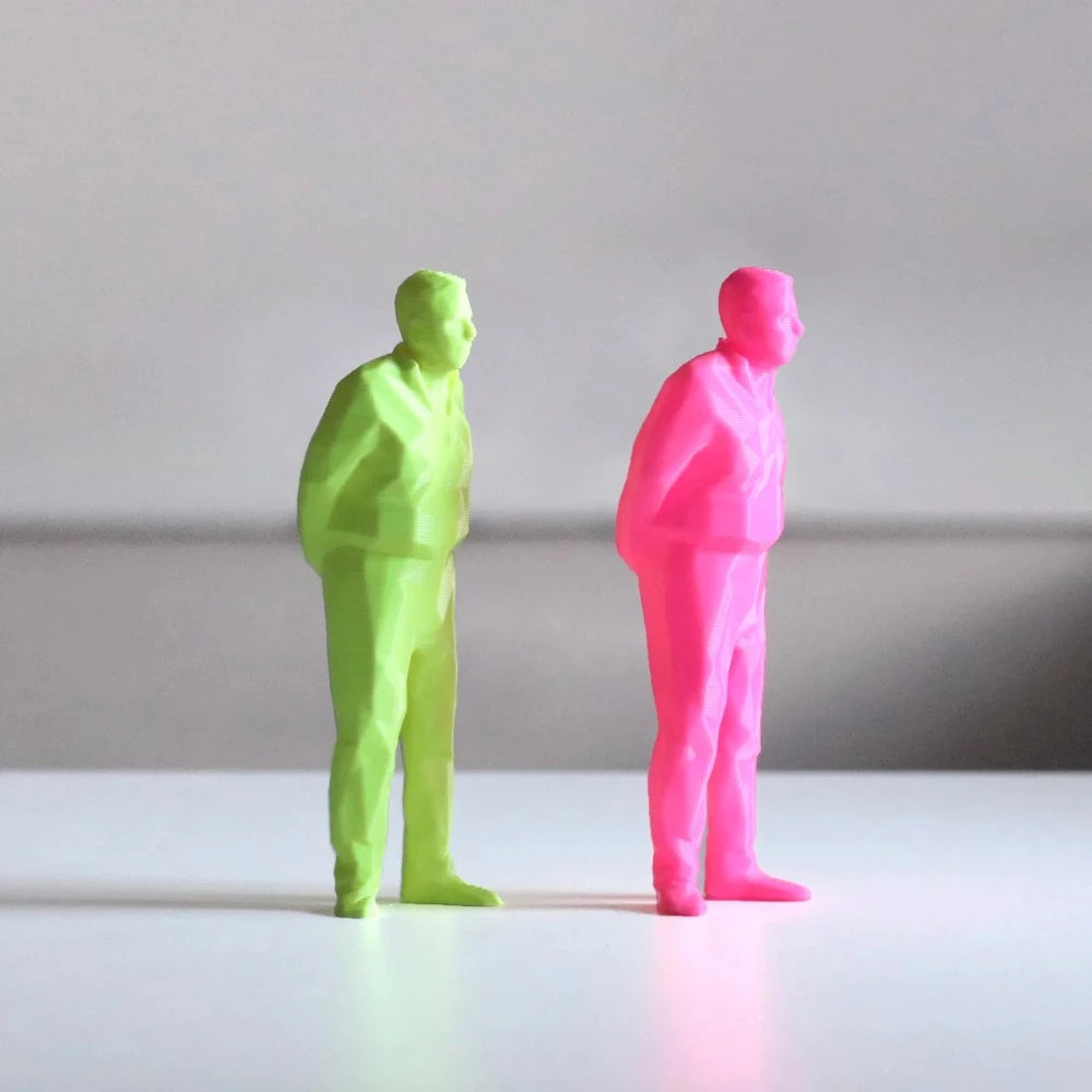 Umarell Vert - figurine en impression 3D 14cm - Superstuff