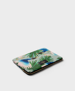 Maya - Housse pour tablette motif toucan et feuilles de palmier - Wouf