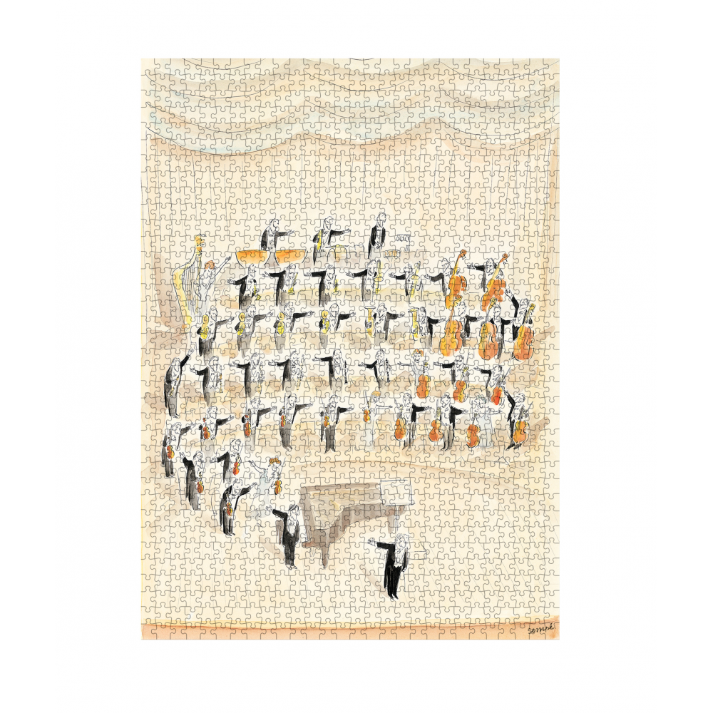 Orchestre - Puzzle 1000 pièces - Collection Sempé pour Image Republic 