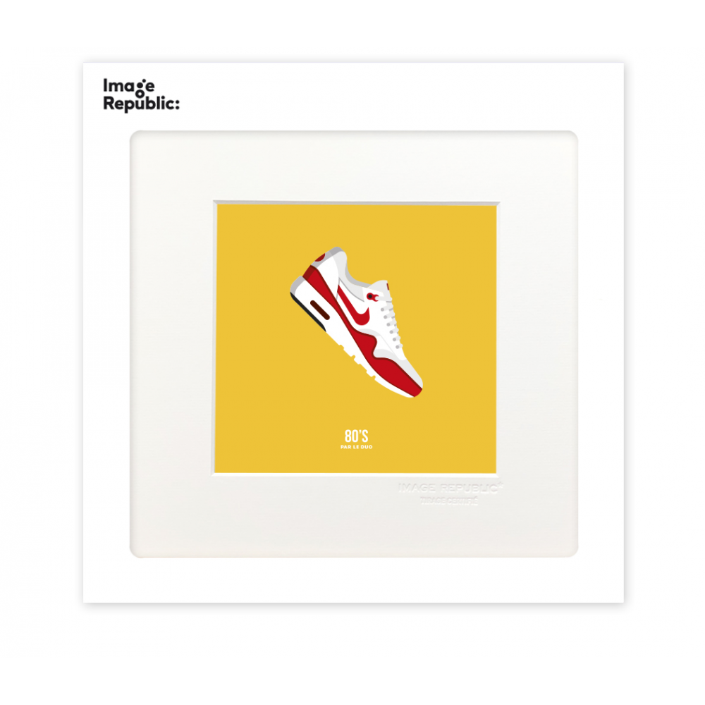 80 Air - affiche 22 x 22 cm - collection Le Duo - Image Republic