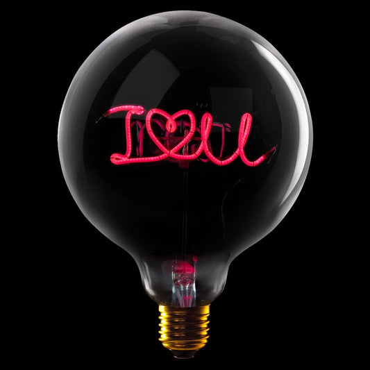 I Love you - ampoule à message LED E27 - Elements lighting