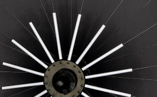 Argent - Set de 12 réflecteurs pour roue - rainette