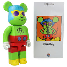 Charger l&#39;image dans la galerie, Bearbrick Keith Harring Andy Mouse 400% - Medicom
