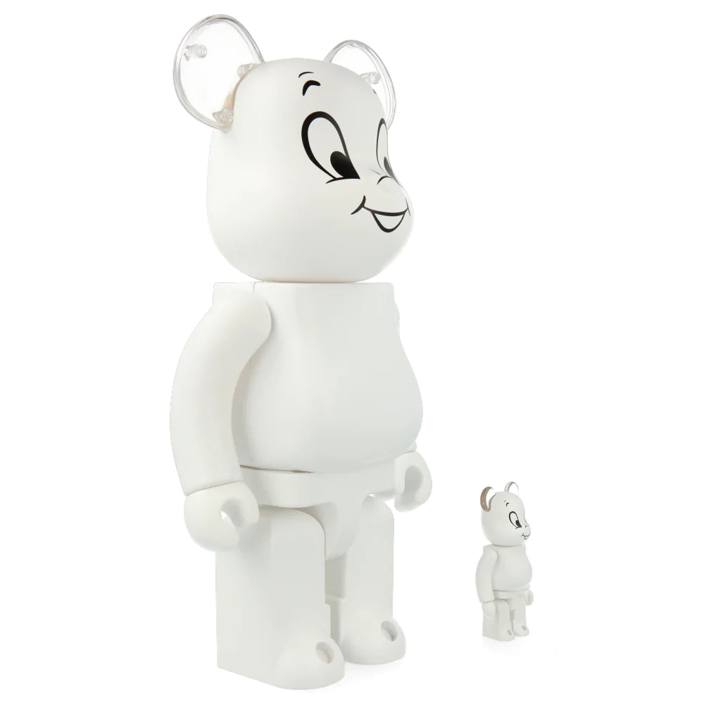 Bearbrick Casper - Set 400 + 100 % - figurine ourson - Medicom Toy