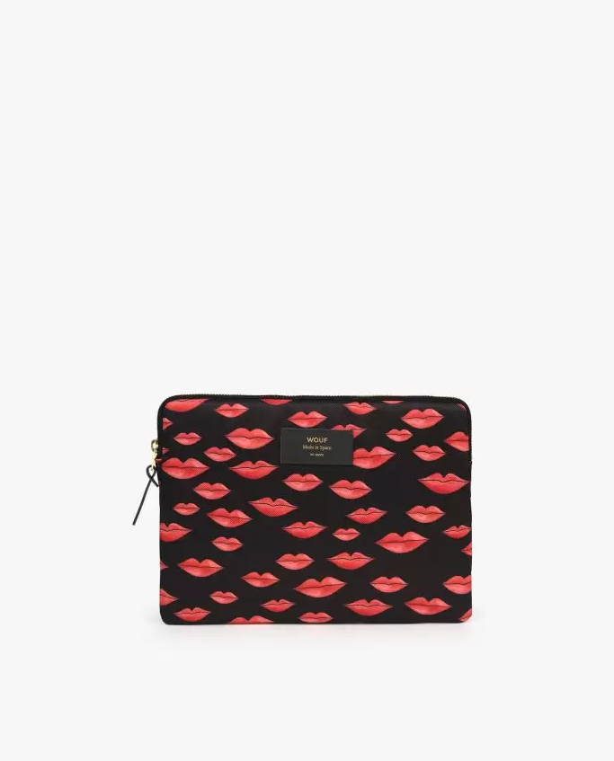 Beso - housse pour ipad - motif bouche rouge - Wouf