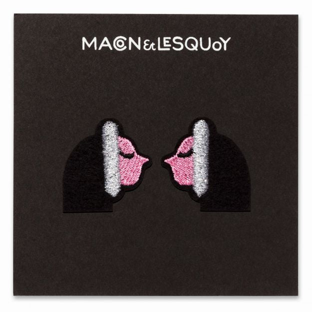 Bisou Esquimau - Set de 2 mini ecussons - Macon & Lesquoy