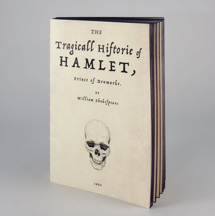 Carnet Livre Muet Hamlet - carnet avec couverture de livre - collection Libri Muti - Slow Design
