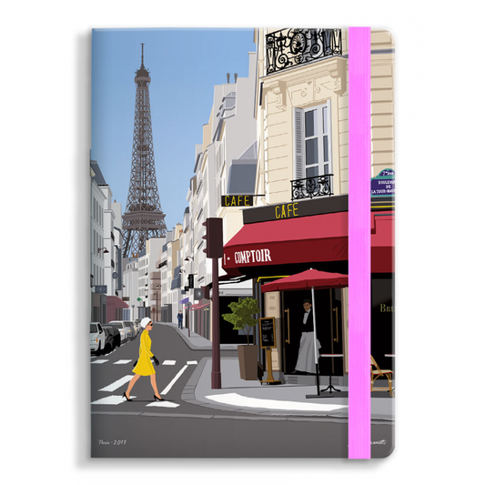 Notebook - Paulo Mariotti - Illustration ville de Paris
