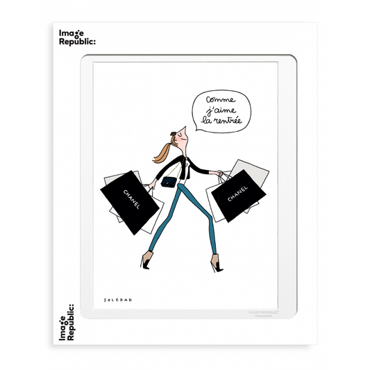 Chanel Série Limitée - Illustration de Soledad Bravi - Image Republic