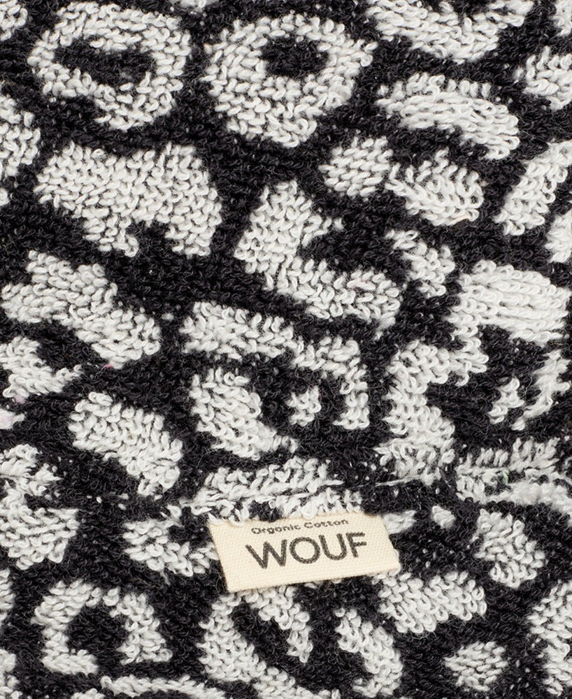 Coco - Bob en Éponge motif léopard noir et blanc - Wouf