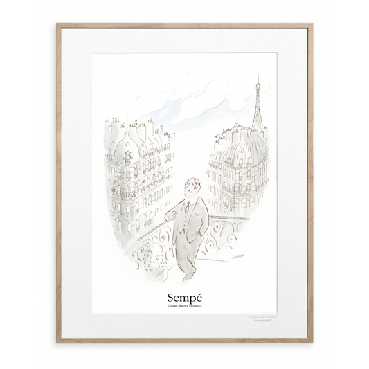 Coupe du Monde 2018 - Collection Sempé - tirage haute qualité - Image Republic