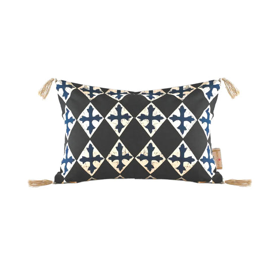 Nano Chapelle Bleu Nuit 20x30cm - Housse de Coussin Boncoeurs