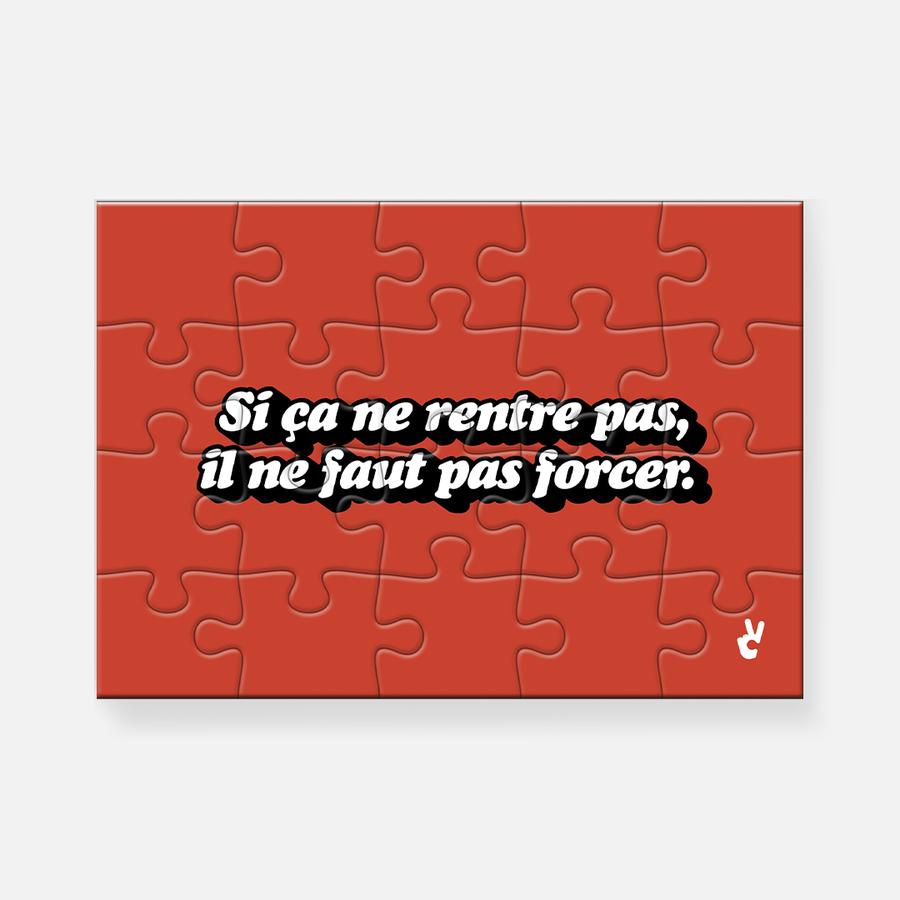Creneau - Puzzle 20 pièces - Made in France by Piece and Love 