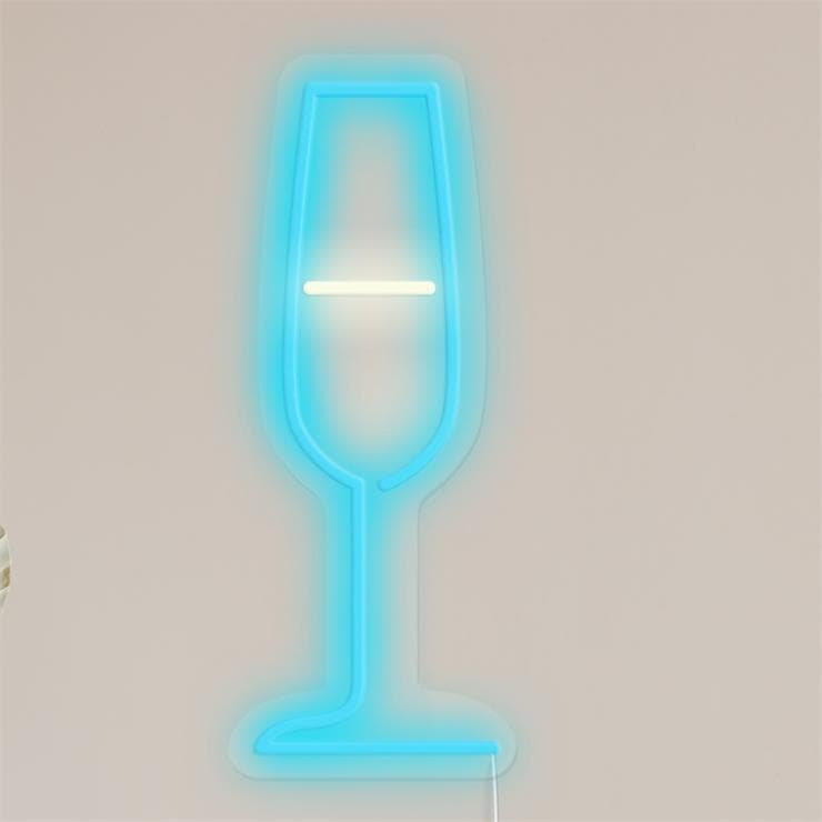 Champagne - Néon LED coupe de champagne - Candy Shock