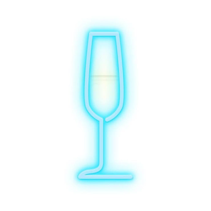 Champagne - Néon LED coupe de champagne - Candy Shock