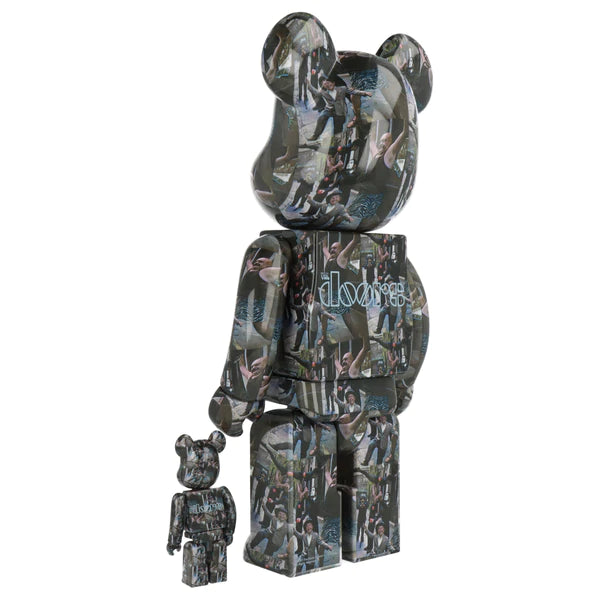 Bearbrick The Doors Strange Days - figurine ourson - Medicom Toy