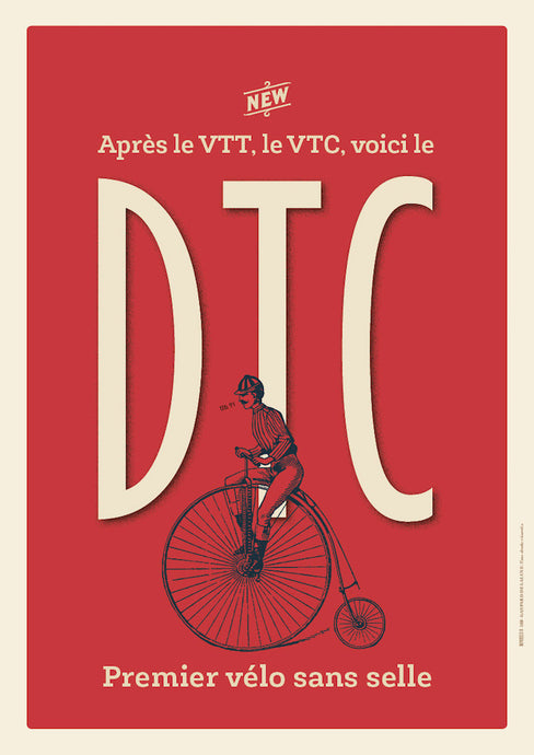 DTC - Affiche A3 numérotée par Gaspard de LaLune 