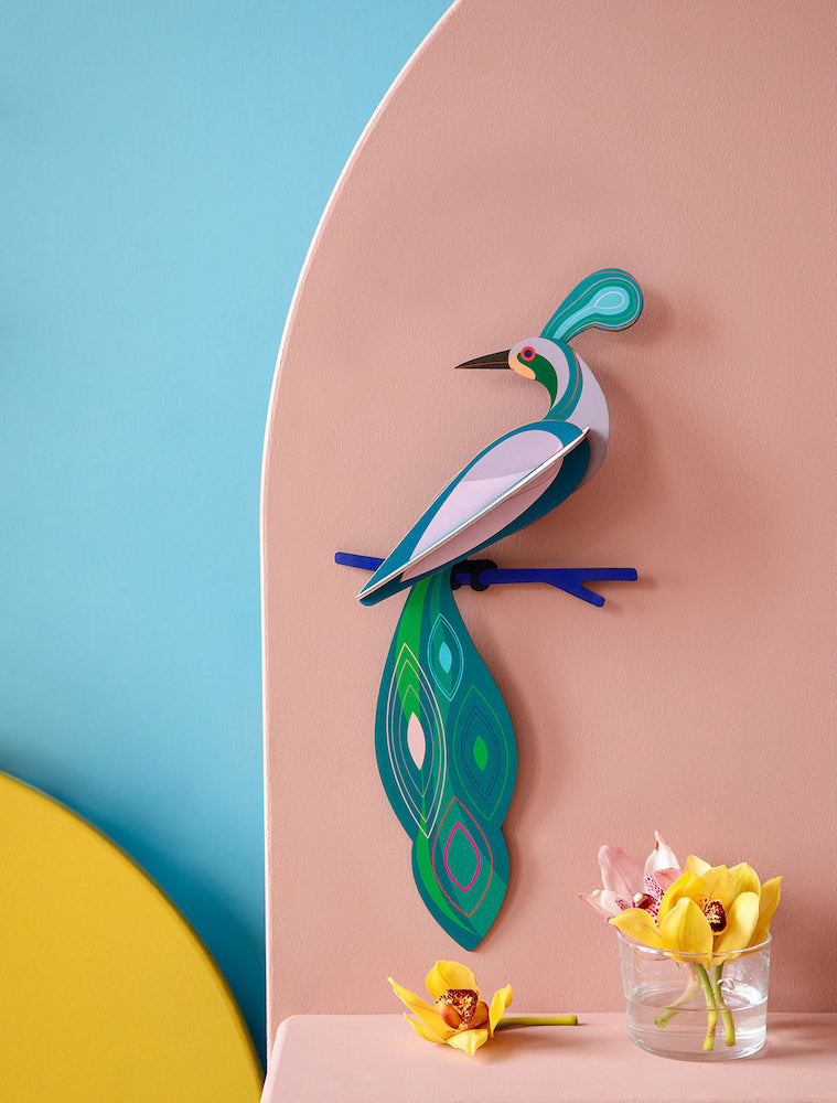Fiji - oiseau de paradis - decoration murale à monter - Studio Roof