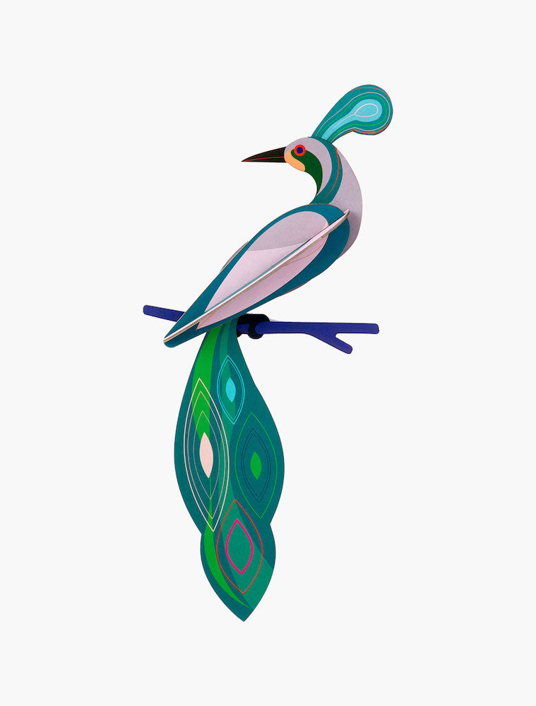 Fiji - oiseau de paradis - decoration murale à monter - Studio Roof