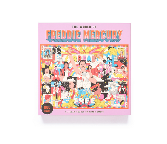 Puzzle The World of Freddie Mercury - Puzzle 1000 pièces - Laurence King Publishing