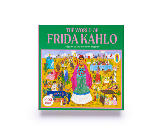 The World of Frida Khalo - puzzle 1000 pièces - illustration Laura Callaghan 