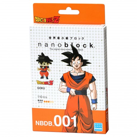 Nanoblock San Goku - 110 mini bricques à assembler