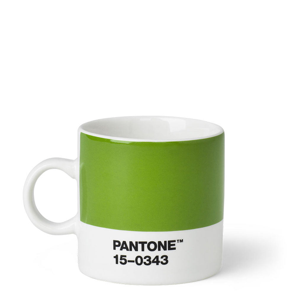 Tasse à café en porcelaine Green 15-0343 - Pantone