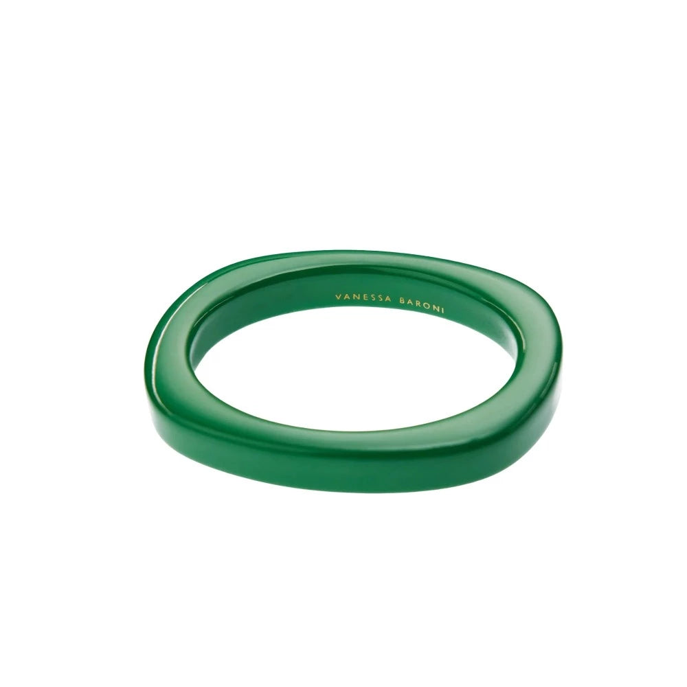 Ovale Vert - Bracelet en acétate - Vanessa Baroni