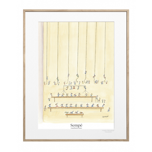 Gym - Collection Sempé - Tirage Haute Qualité - Image Republic