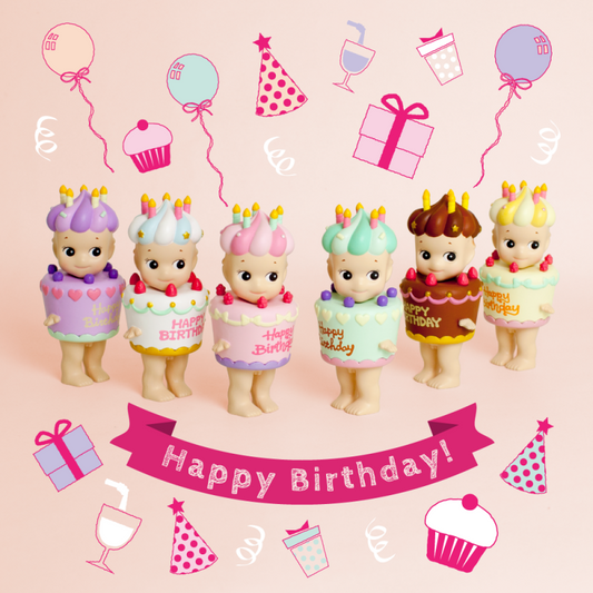 Sonny Angel Série Limitée Happy Birthday - Figurine bébé