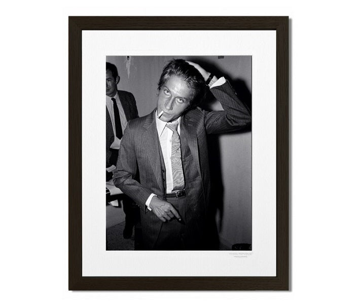 Jacques Dutronc Noir et blanc - tirage photo sur papier canson - Image Republic