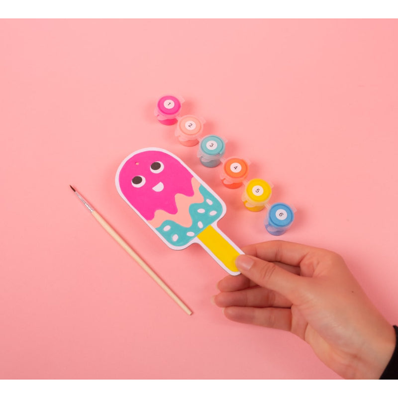 Kawaii - Paint Box - kit de peinture par numéros avec décorations - OMY