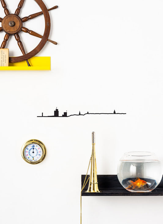 The Line La Rochelle - Silhouette de ville en acier 50 cm - The Line