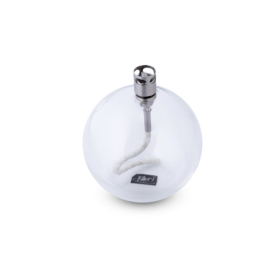 Lampe à huile ronde finition chromée - d.9 - Peri Design