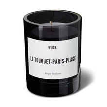 Charger l&#39;image dans la galerie, Le Touquet Paris-Plage - Bougie parfumée rhubarbe violette et patchouli - Wijck
