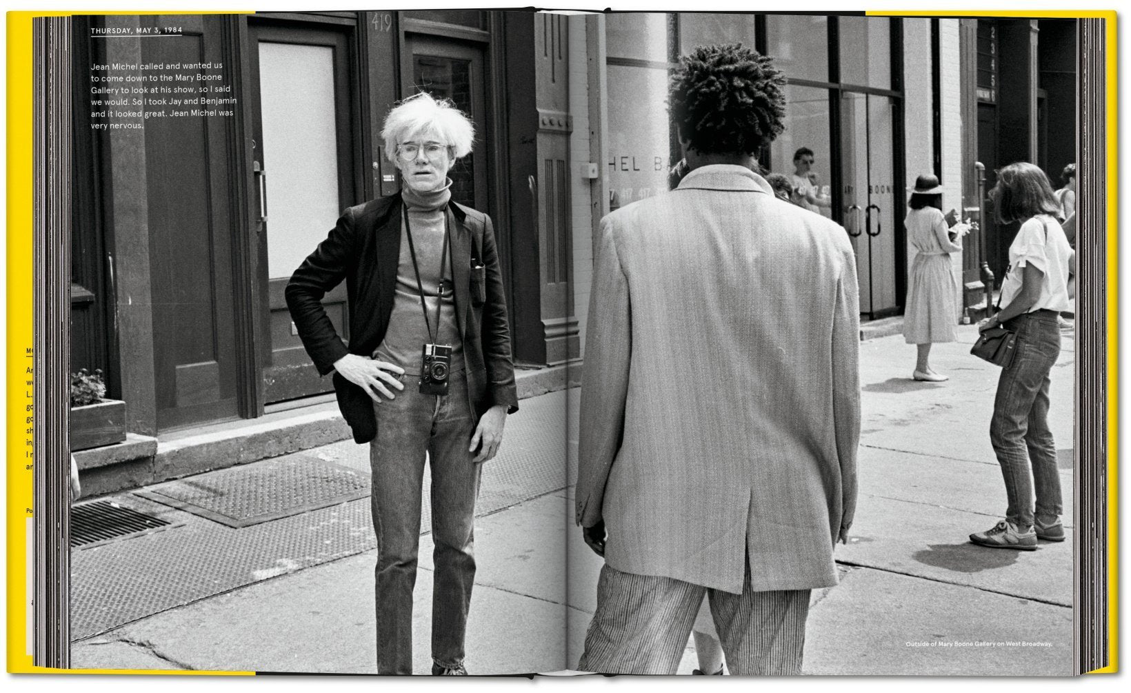 Warhol on Basquiat - livre d'art 312 pages par Tashen
