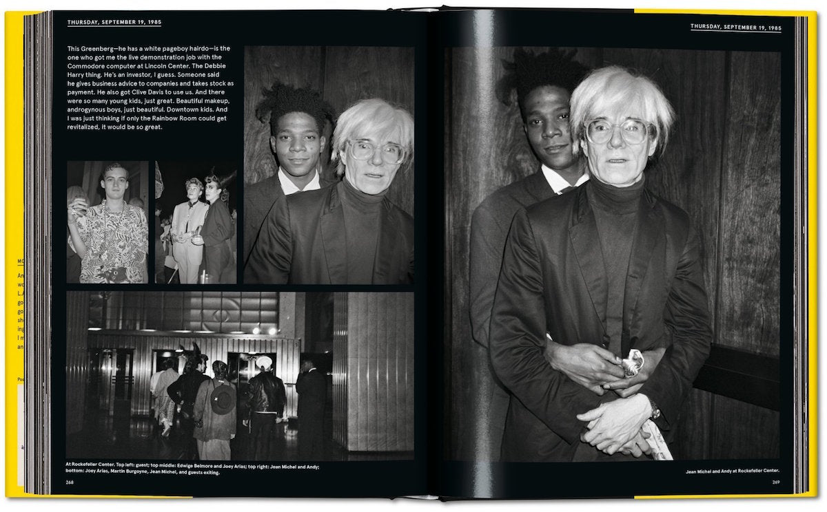 Warhol on Basquiat - livre d'art 312 pages par Tashen