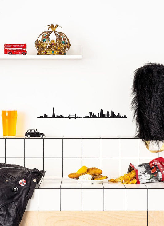 The Line Londres 2 - Silhouette de ville en acier 50cm - The Line