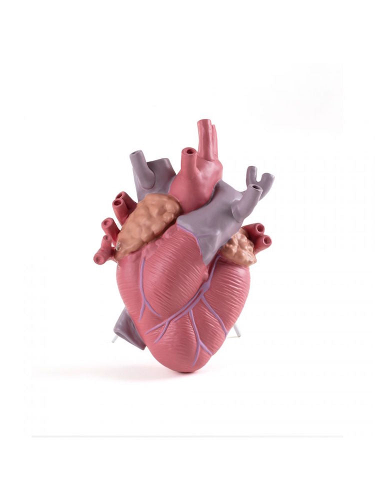 Love in Bloom couleur - Vase coeur en porcelaine finition couleur - Seletti