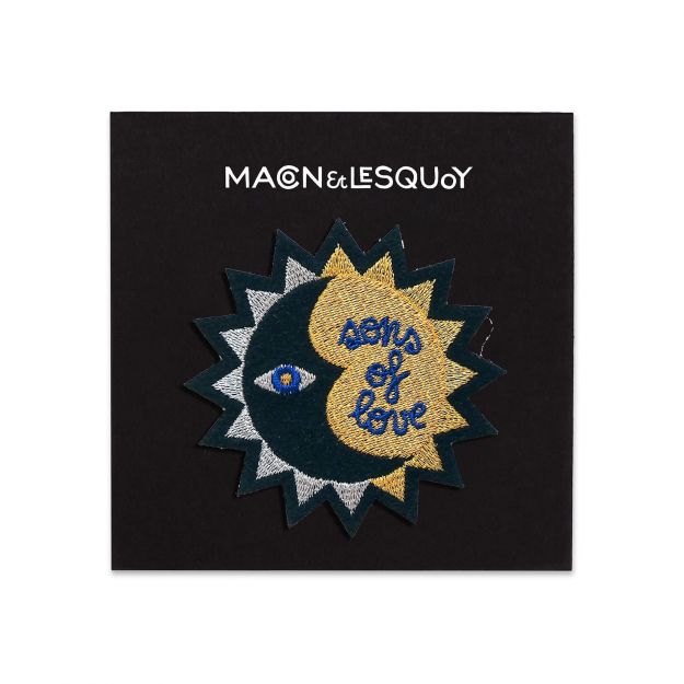Lune Solaire - Écusson thermocollant - Macon&Lesquoy